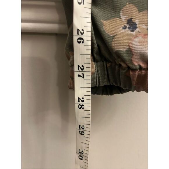 Anthropologie Boho Floral Print Pull-on Jogger Pants size S - Picture 8 of 9